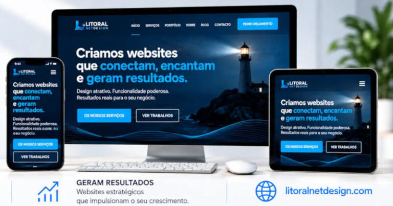Litoralnetdesign - Criação de Sites - Lojas online - serviços web